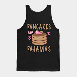 Pancake And Pajamas Syrup and Pancake Maker Breakfast Brunch Tank Top